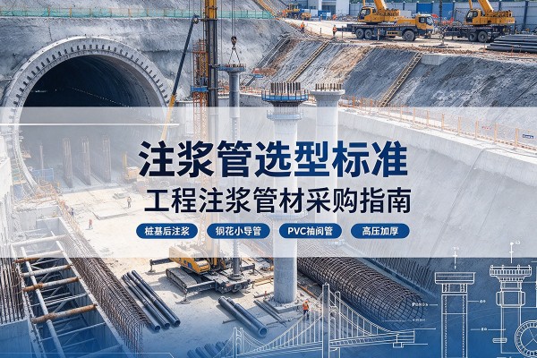 淇滨注浆管选型标准